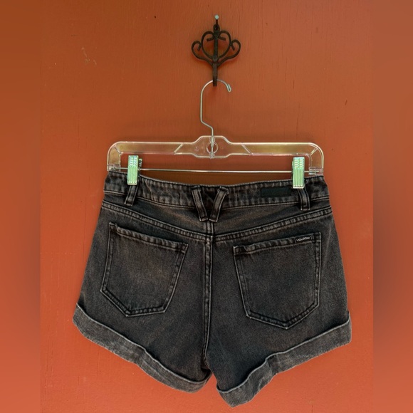 Volcom Stoned Rolled Boyfriend Fit Denim Shorts - Picture 8 of 8
